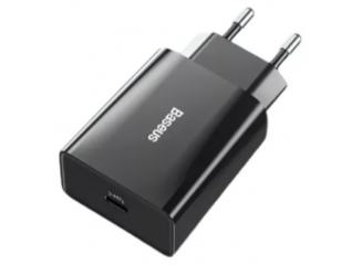 Carregador Parede Turbo 20w Usb-c Type C Speed Mini Baseus