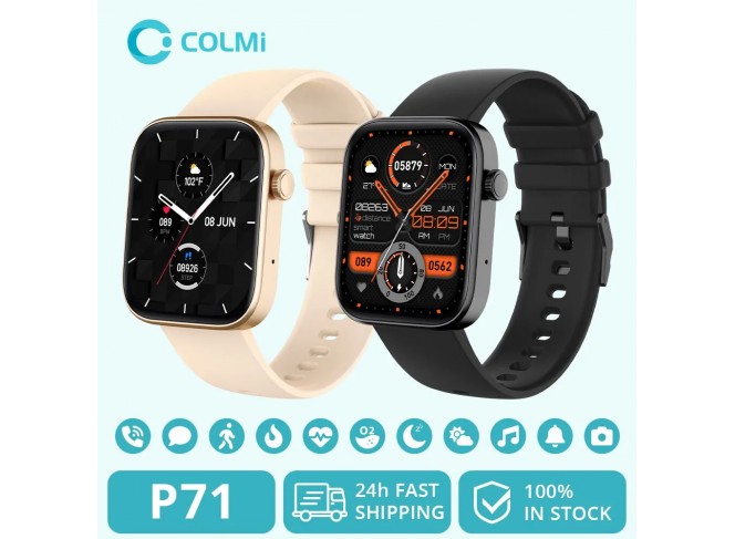 Smart Wacth Colmi P71 Tela Ips 1,9