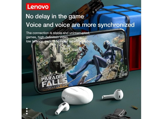 Lenovo-HT38 TWS Fone De Ouvido Bluetooth