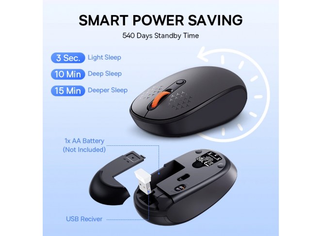 Baseus-mouse sem fio bluetooth, 1600dpi